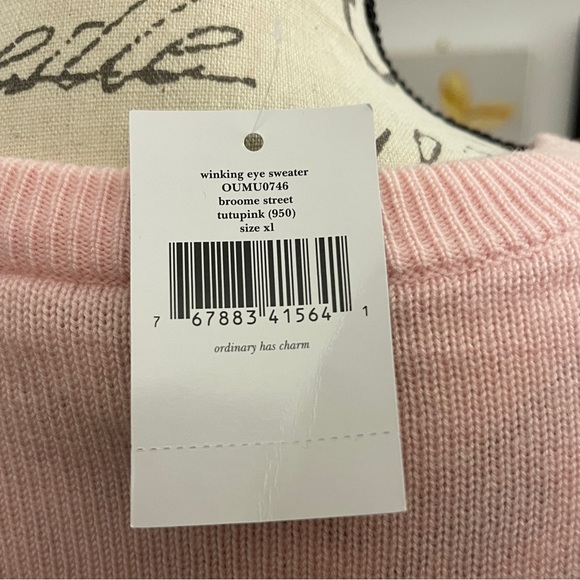 NWT Kate Spade Winking Eye Sweater XL - Picture 4 of 4